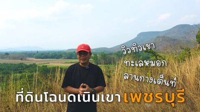 ขายที่ดิน โลเคชั่นทะเลหมอก แบ่งขาย 10 ไร่ขั้นต่ำ