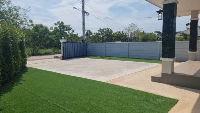 บ้านเดี่ยวชั้นเดียว เนื้อที่ 75.5ตร.วา ต.หลุมดิน อ.เมืองราชบุรี จ.ราชบุรี