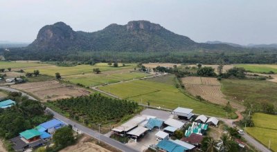 4 ไร่ 3 งาน 49 ตร.วา วิวเขา ทำเกษตรได้ มีคลองส่งน้ำ