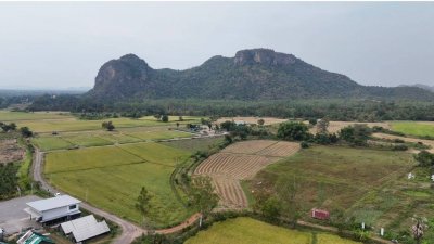 4 ไร่ 3 งาน 49 ตร.วา วิวเขา ทำเกษตรได้ มีคลองส่งน้ำ