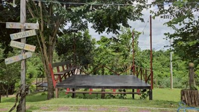 ที่ดินโฉนดติดคลองท่าเคย พร้อมบ้านพัก ลานกางเต้นท์ และอาคารอเนกประสงค์