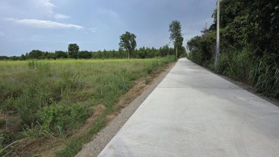 ขายที่ดินติดถนนคอนกรีต ใกล้ตลาด โรงพยาบาล 7-11 แค่ 5 นาที ขายที่ดินติดถนนคอนกรีต ใกล้ตลาด โรงพยาบาล 7-11 แค่ 5 นาที