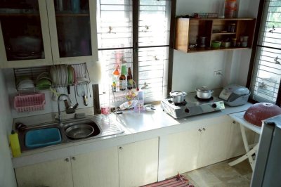 บ้านพร้อมสวนมะพร้าว และเกษตรผสมผสาน ติดคลองสาธารณะ