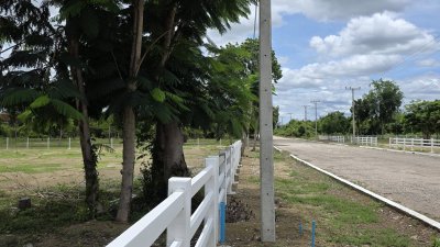 ที่ดิน 2 ไร่ ถนนหน้าแปลงกว้าง 10ม.+ พร้อมไฟฟ้า น้ำประปา ล้อมรั้ว