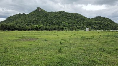 วิวเขาล้อม @โพธาราม จ.ราชบุรี มีไฟฟ้า น้ำประปา ที่ดินโฉนด