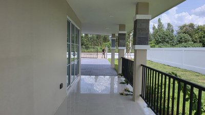 บ้านทรงสไตล์ยุโรป เน้นพื้นที่ใช้สอยในบ้าน 3 ห้องนอน 4 ห้องน้ำ (มีห้องน้ำทุกห้องนอน)