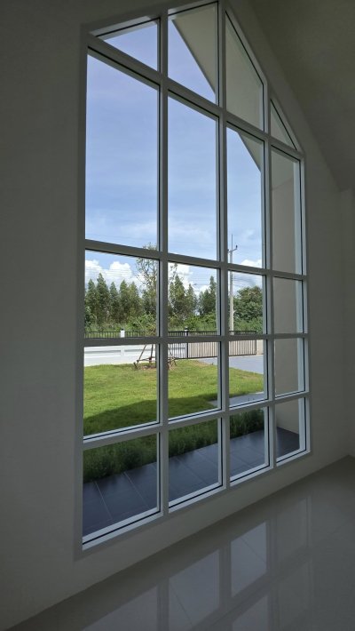 บ้านทรงสไตล์ยุโรป เน้นพื้นที่ใช้สอยในบ้าน 3 ห้องนอน 4 ห้องน้ำ (มีห้องน้ำทุกห้องนอน)