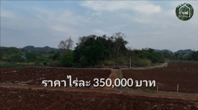 เนื้อที่ 3 ไร่ ราคาไร่ละ 350,000 บาท อ.โพธาราม จ.ราชบุรี