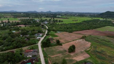 เนื้อที่ 17 ไร่ 3 งาน ไร่ละ 230,000 บาท ติดถนนคอนกรีต เนื้อที่ 17 ไร่ 3 งาน ไร่ละ 230,000 บาท ติดถนนคอนกรีต