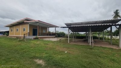 บ้านพร้อมที่ดิน 1 ไร่ พร้อมโรงเรือน อ.โพธาราม จ.ราชบุรี