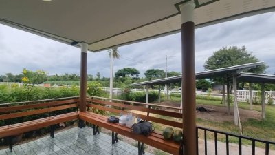 บ้านพร้อมที่ดิน 1 ไร่ พร้อมโรงเรือน อ.โพธาราม จ.ราชบุรี