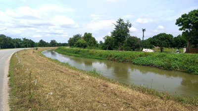 ที่ดินติดถนนเรียบคลองชลประทาน 8 ไร่ 3 งาน 61 ตร.วา ที่ดินติดถนนเรียบคลองชลประทาน 8 ไร่ 3 งาน 61 ตร.วา