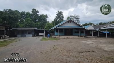 บ้านพร้อมที่ดิน ใกล้โรงพยาบาล ต.จอมบึง อ.จอมบึง จ.ราชบุรี