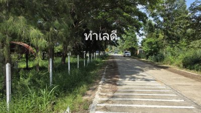 ที่ดินสวนผึ้งทำเลติดถนน ใกล้รพ.สวนผึ้ง และตลาดป่าหวาย 28 ไร่