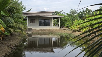 บ้านสวนเลียบถนนคลองชลประทาน