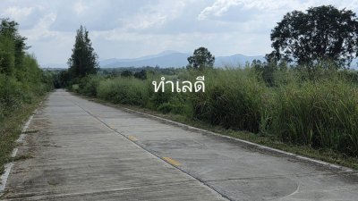 ที่ดินสวนผึ้งทำเลติดถนน ใกล้รพ.สวนผึ้ง และตลาดป่าหวาย 28 ไร่