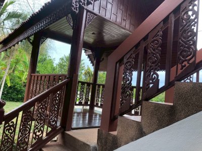 ขายบ้านสวน บ้านทรงไทย อ.เมือง จ.ประจวบคีรีขันธ์