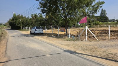 ที่ดินติดถนนลาดยาง ไฟฟ้า น้ำประปา เขตชุมชน ต.เขาขลุง อ.บ้านโป่ง จ.ราชบุรี