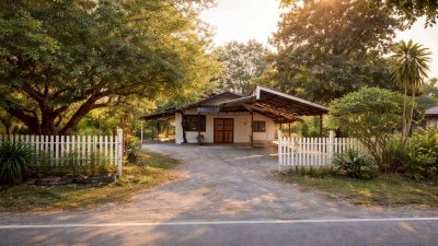 บ้านหลังนี้ทั้งสวย ทั้งถูก 750,000บาท ติดถนนลาดยาง