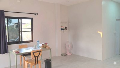 บ้านพร้อมที่ดินโฉนดสวนผึ้ง ใกล้อ่างเก็บน้ำชัฎป่าหวาย 200 เมตร