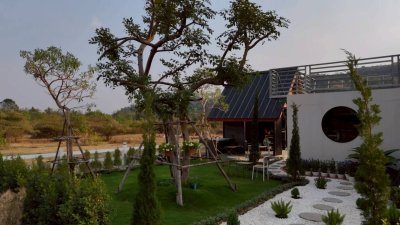 บ้านบนที่ดินโฉนดวิวเขา พร้อมเฟอร์นิเจอร์ และพื้นที่สวนพักผ่อนชมวิว