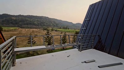 บ้านบนที่ดินโฉนดวิวเขา พร้อมเฟอร์นิเจอร์ และพื้นที่สวนพักผ่อนชมวิว