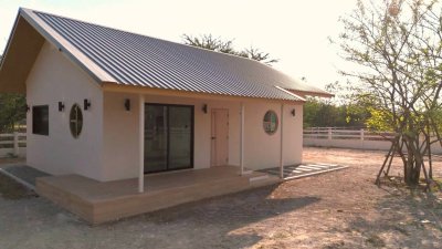 บ้านสไตล์มินิมอล เรียบง่าย ฟังชั่นครบ 150ตร.วา บ้านสวนในฝันได้เลย