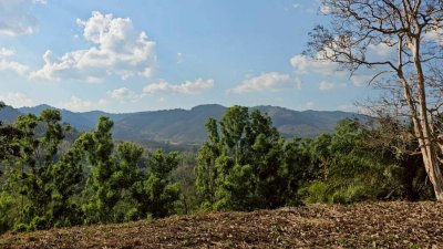 ที่ดินชายเขา วิวตะนาวศรี แหล่งชุมชน ใกล้แหล่งท่องเที่ยวสวนผึ้ง ,ระบบสาธารณูปโภค