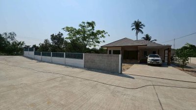 บ้านสวนชั้นเดียว ใกล้ตลาดจอมบึง ต.จอมบึง อ.จอมบึง จ.ราชบุรี