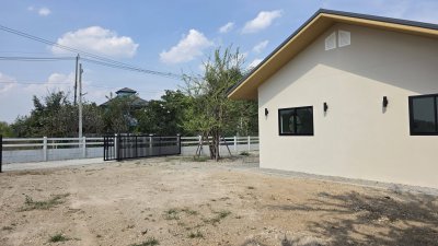 บ้านสไตล์มินิมอล เรียบง่าย ฟังชั่นครบ 150ตร.วา บ้านสวนในฝันได้เลย