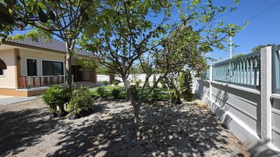 บ้านสวนชั้นเดียว ใกล้ตลาดจอมบึง ต.จอมบึง อ.จอมบึง จ.ราชบุรี