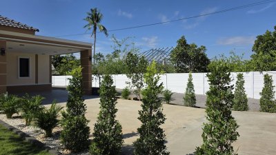 บ้านสวนชั้นเดียว ใกล้ตลาดจอมบึง ต.จอมบึง อ.จอมบึง จ.ราชบุรี