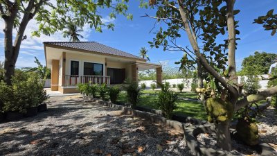 บ้านสวนชั้นเดียว ใกล้ตลาดจอมบึง ต.จอมบึง อ.จอมบึง จ.ราชบุรี