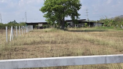 ที่ดินโฉนด 1 ไร่ ไม่มีประวัติน้ำท่วม เป็นเนินสูงกว่าถนนหลัก