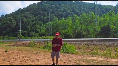 ที่ดิน ติดถนนทางหลวง 3207 หน้ากว้าง 300 ม. ที่ดินถมแล้ว