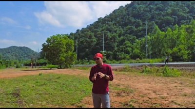 ที่ดิน ติดถนนทางหลวง 3207 หน้ากว้าง 300 ม. ที่ดินถมแล้ว