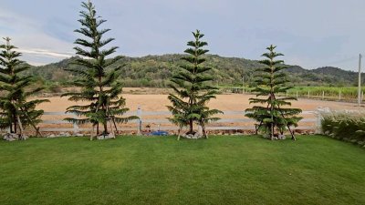 บ้านพร้อมที่ดินโฉนดวิวเขา พร้อมเฟอร์นิเจอร์ และพื้นที่สวนพักผ่อนชมวิว