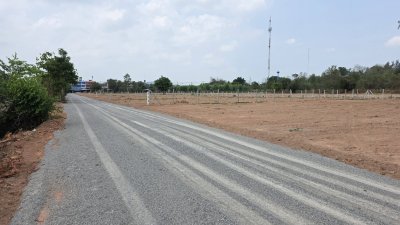 ที่ดินแบ่งขาย โครงการติดถนน 4 เลน ต.จอมบึง อ.จอมบึง จ.ราชบุรี