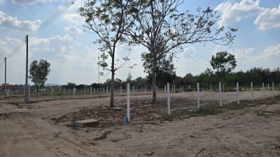 ที่ดินแบ่งขาย โครงการติดถนน 4 เลน ต.จอมบึง อ.จอมบึง จ.ราชบุรี