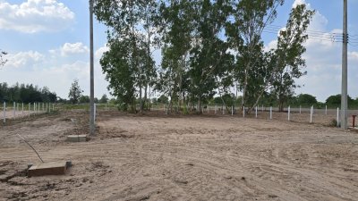 ที่ดินแบ่งขาย โครงการติดถนน 4 เลน ต.จอมบึง อ.จอมบึง จ.ราชบุรี