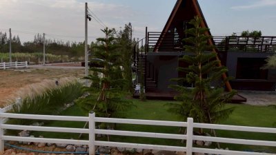 บ้านพร้อมที่ดินโฉนดวิวเขา พร้อมเฟอร์นิเจอร์ และพื้นที่สวนพักผ่อนชมวิว