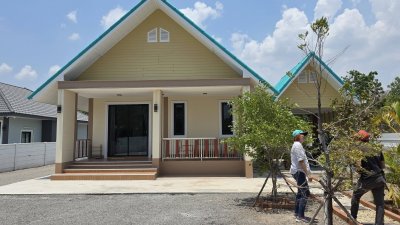 บ้านเดี่ยวทำเลใกล้รพ. 7 Eleven 2 นาที ต.จอมบึงอ.จอมบึง จ.ราชบุรี