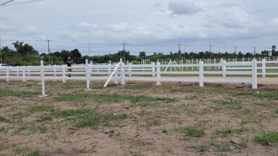 ที่ดินผ่อนได้ โพธาราม ราชบุรี 300 ตร.วา สด 600,000.-