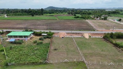 ที่ดิน 300 ตร.วา ติดถนนทางหลวง 620,000.-