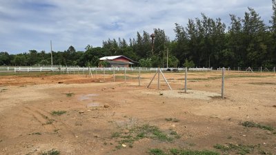 ที่ดินติดถนนทางหลวง เขตชุมชน วัด โรงเรียน ต.ปากช่อง อ.จอมบึง จ.ราชบุรี