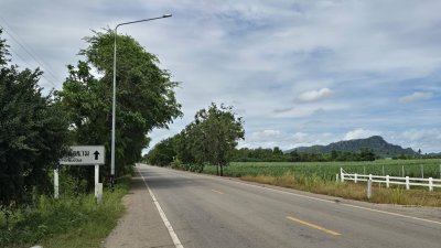 ที่ดินติดถนนทางหลวง เขตชุมชน วัด โรงเรียน ต.ปากช่อง อ.จอมบึง จ.ราชบุรี