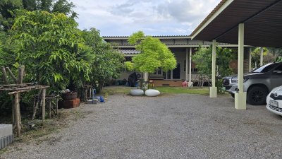 บ้านพร้อมที่ดิน บรรยากาศร่มรื่น แหล่งชุมชน โฉนดเนื้อที่ 167 ตารางวา