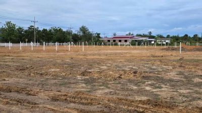 ที่ดินติดถนนหลัก จอมบึง-ป่าหวาย ฝั่งขาเข้าสวนผึ้ง
