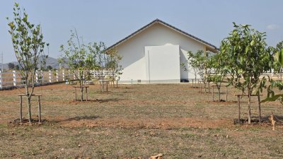 บ้านสวน สไตล์มินิมอล บนพื้นที่ 4 ไร่ 2 งาน มีบริเวณเยอะ