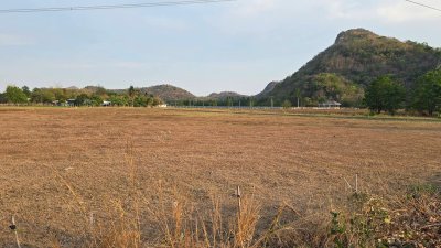 ที่ดินโฉนดติดเขา ติดถนนลาดยาง ราคาไร่ละ 350,000 บาท